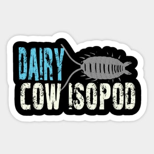 Dairy cow isopod Sticker